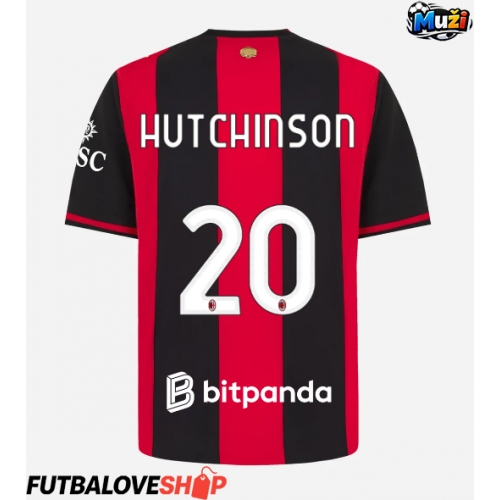 Dres AC Milan Omari Hutchinson #20 Domáci 2026-27 Krátky Rukáv